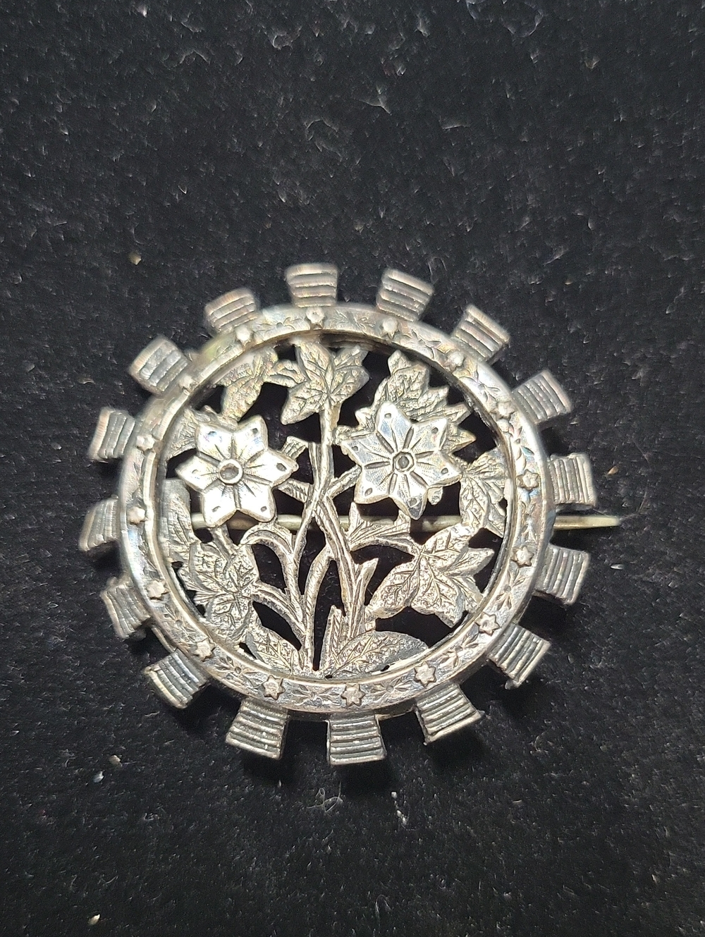 Vintage Silver Brooch